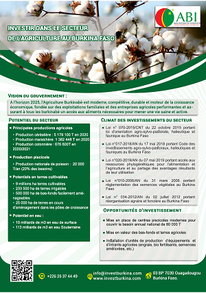 Télécharger ici le teaser Agriculture Image